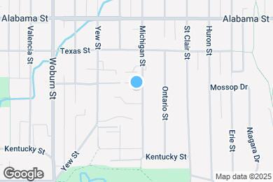 Map image of the property - 2217 Michigan St