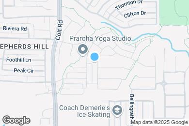 Map image of the property - 8069 Piedmont Ave