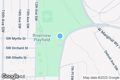 Map image of the property - 7101 Highland Park Way SW