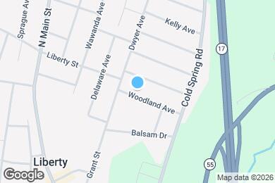 Map image of the property - 12 Woodland Ave
