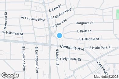 Map image of the property - 1022 N Market St