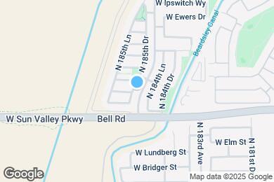 Map image of the property - 17103 N 185th Dr