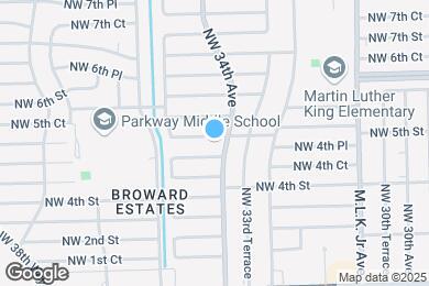 Map image of the property - 3410 NW 5th St