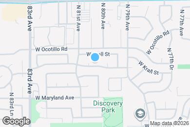 Map image of the property - 8008 W Tuckey Ln