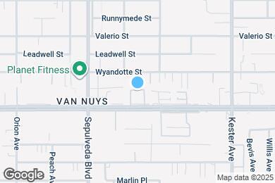 Map image of the property - 15155 Sherman Way
