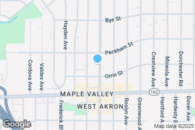 Map image of the property - 866 S Hawkins Ave