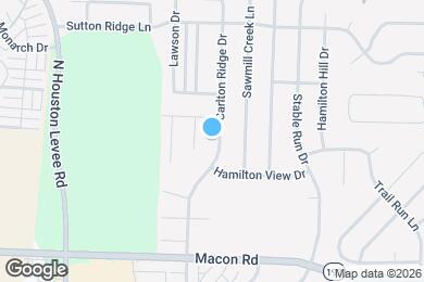 Map image of the property - 1411 Carlton Ridge Dr