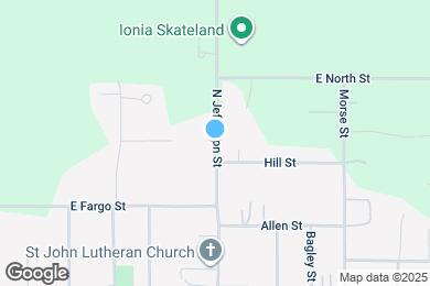 Map image of the property - 817 N Jefferson St