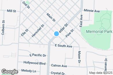 Map image of the property - 806 2nd St