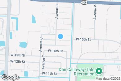 Map image of the property - 1579 W 16th St