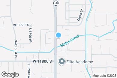 Map image of the property - 11693 S Redwood Rd