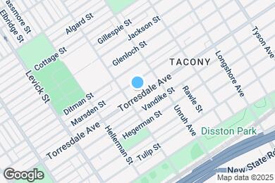 Map image of the property - 6614 Torresdale Ave