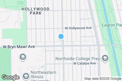 Map image of the property - 5618 N Kimball Ave
