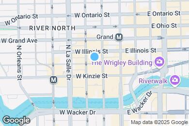Map image of the property - 70 W Hubbard St