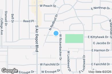 Map image of the property - 206 W Kittyhawk Dr
