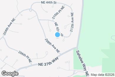 Map image of the property - 4124 211th Ct NE