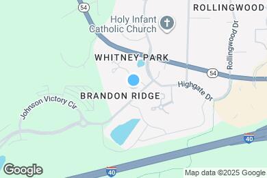 Map image of the property - 600 Audubon Lake Dr