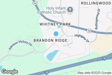 Map image of the property - Room in Condo on Audubon Lake Dr
