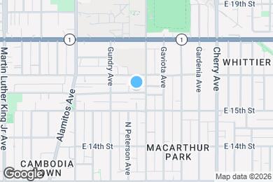 Map image of the property - 1523 E 16th St