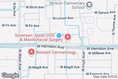 Map image of the property - 1538 W Herndon Ave