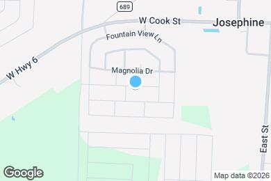 Map image of the property - 401 Hawthorn Dr