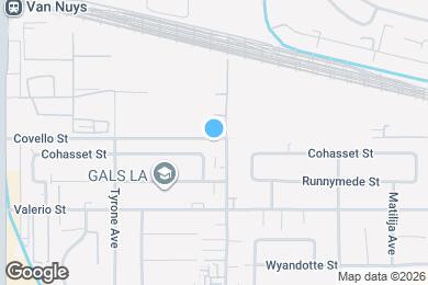 Map image of the property - FREE RENT! Beautiful & Spacious 1 bed. Apt. In Van nuys.