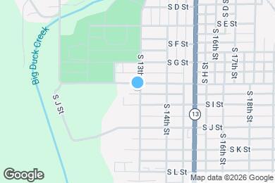 Map image of the property - 910 S 13th St