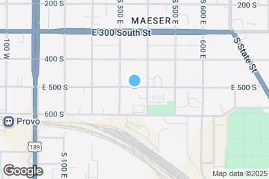 Map image of the property - 358 E 500 S