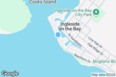 Map image of the property - 316 Bayshore Dr