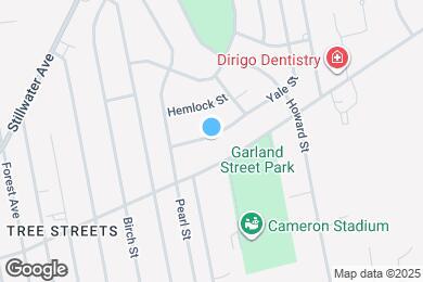 Map image of the property - 35 Yale St