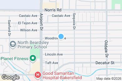 Map image of the property - 721 Woodrow Ave