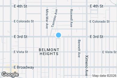 Map image of the property - 272 Termino Ave