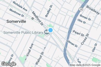 Map image of the property - 301 Medford St