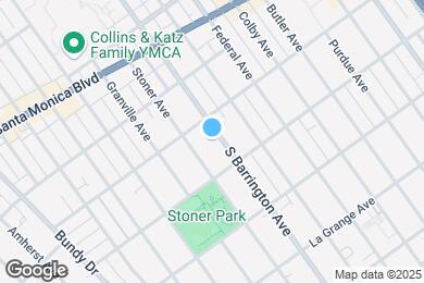 Map image of the property - 1723 Barrington in prime West LA!