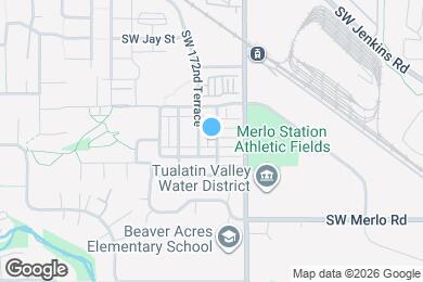 Map image of the property - 1709 SW 171st Ter