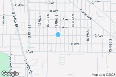 Map image of the property - 1410 S 19th St