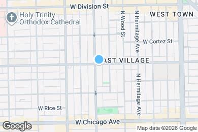 Map image of the property - 959 N Wolcott Ave