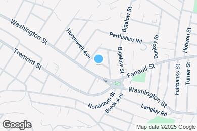 Map image of the property - 20 Hunnewell Ave