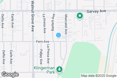 Map image of the property - 2611 Muscatel Ave