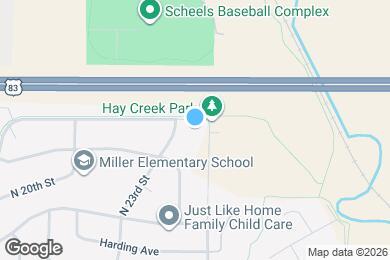 Map image of the property - 2501 E Capitol Ave