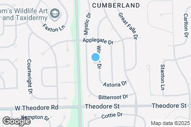Map image of the property - 1801 Winger Dr