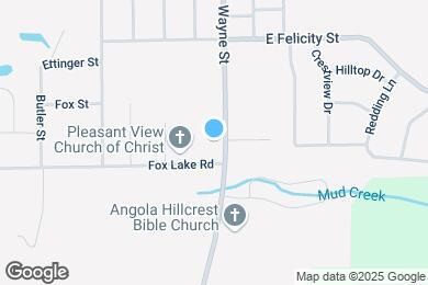 Map image of the property - Wayne Street Commons