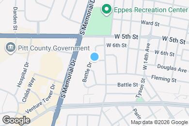 Map image of the property - 1711 Lincoln Dr