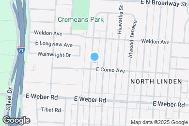 Map image of the property - 2992 Pontiac St