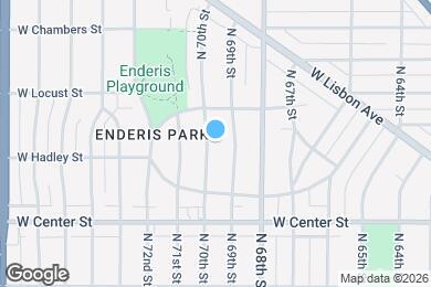Map image of the property - 2804 N 70th St