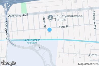 Map image of the property - 2621 Tupelo St