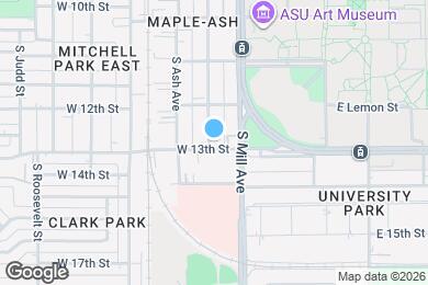 Map image of the property - 1225 S Maple Ave