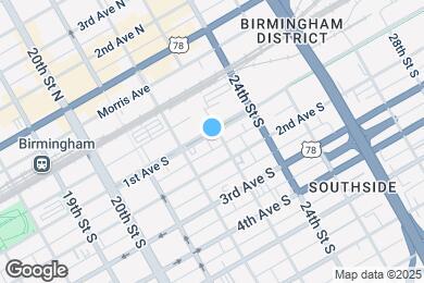 Map image of the property - 2227 1st Ave S