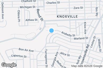 Map image of the property - 420 Arabella St