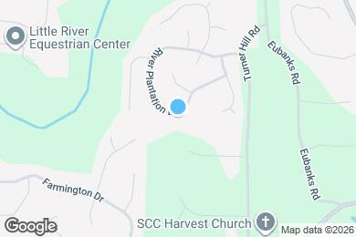 Map image of the property - 1058 River Plantation Dr